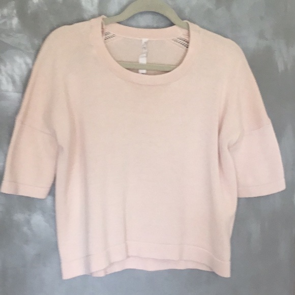 lululemon athletica Sweaters - Lululemon crop cotton sweater